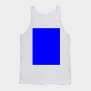 Blue Screen - Chroma Key - Perfect for Digital   Photography and Video VFX Editing Tank Top